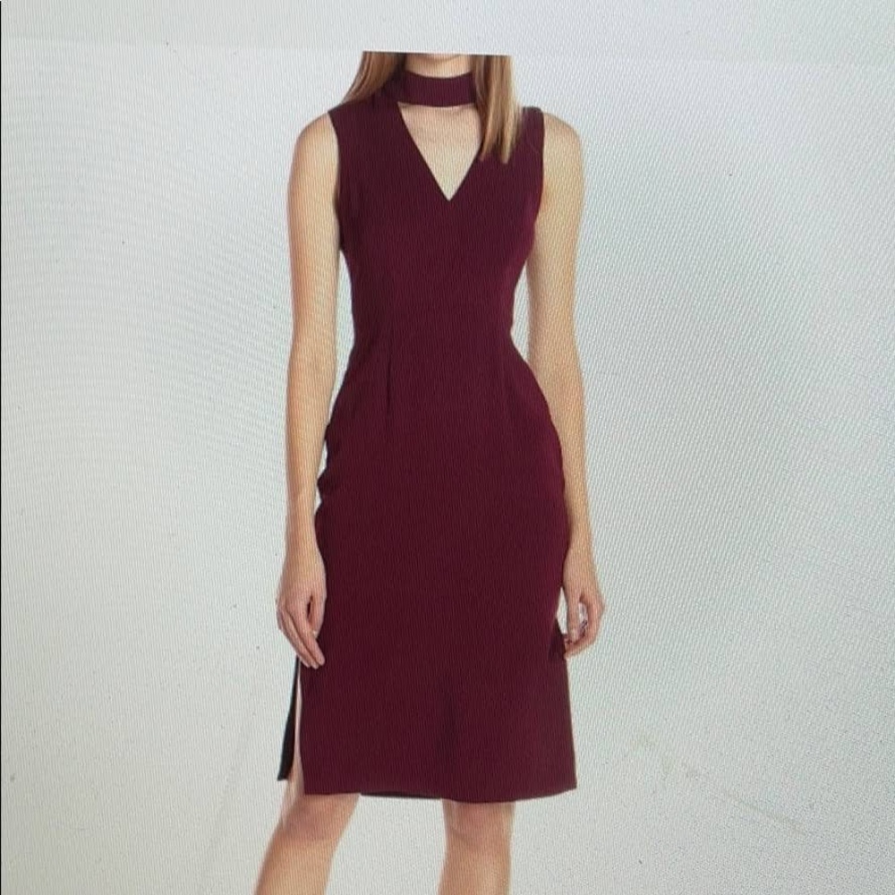BCBG Generation Maroon Cocktail Dress